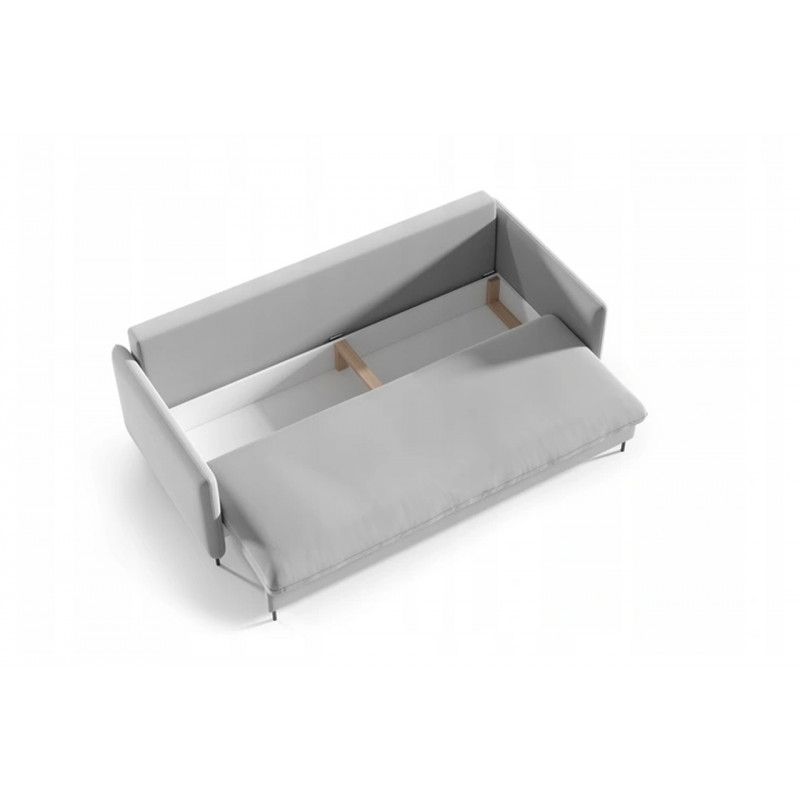 Sofa BELIS mit Bettkasten und Schlaffunktion - Gelb 3/9