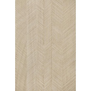 Kommode 3 Schublade und türig Goldgriffe FIRR 106 cm - Sandbeige + Herringbone skandi 7/9