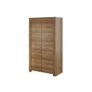 Zweitüriger Kleiderschrank mit Regal SKY - Riviera Eicheß 1/9