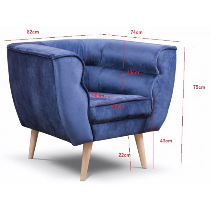 Sofagarnitur im skandinavischen Stil MARO Beige