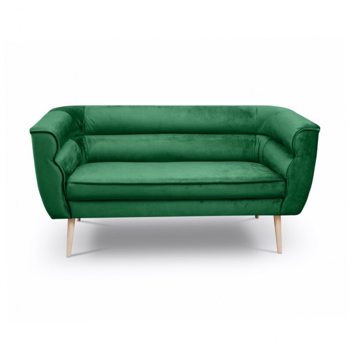 Lounge-Set im skandinavischen Stil MARO Grün Flaschengrün