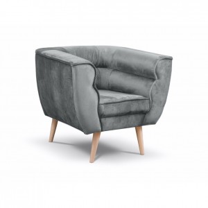 Sofagarnitur im skandinavischen Stil MARO Grau 2/9