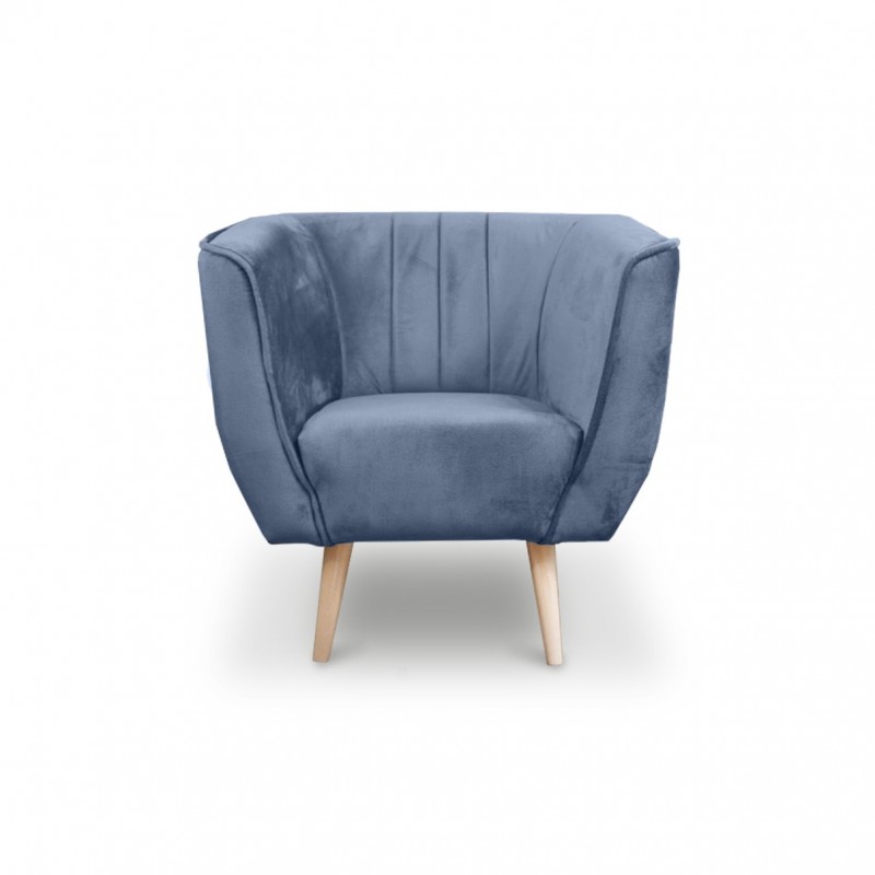 Sessel im skandinavischen Stil PIK 1 Blau
