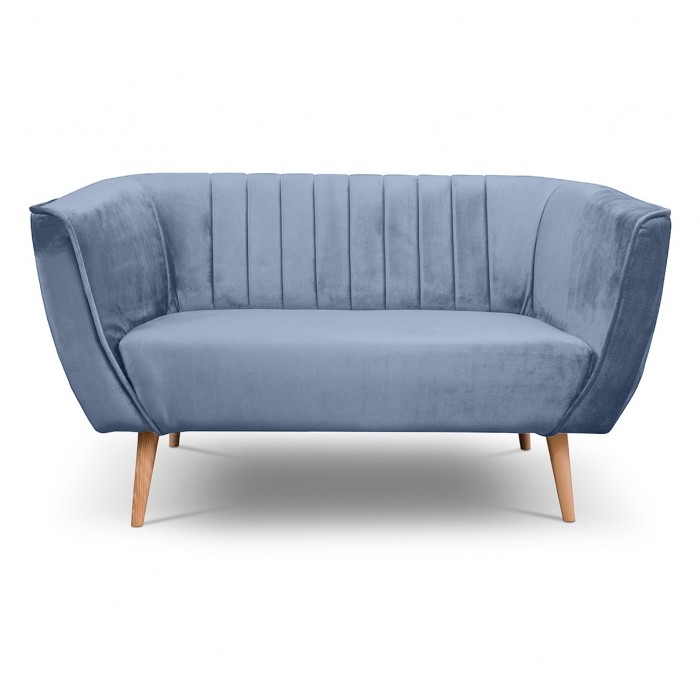 Sitzgruppe mit Ziernähten PIK Blau