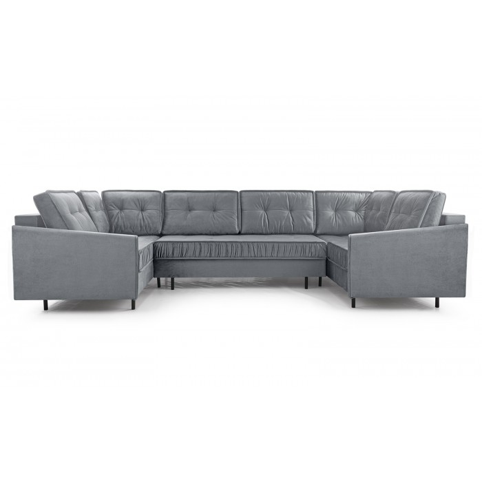 Ecksofa U-Form Eckcouch mit...