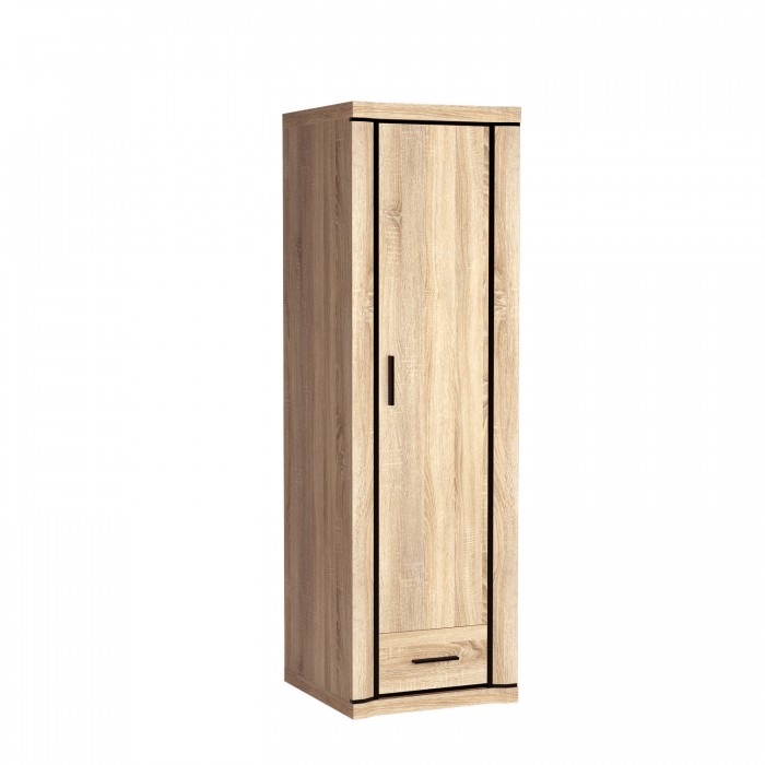 Schmaler Kleiderschrank mit...