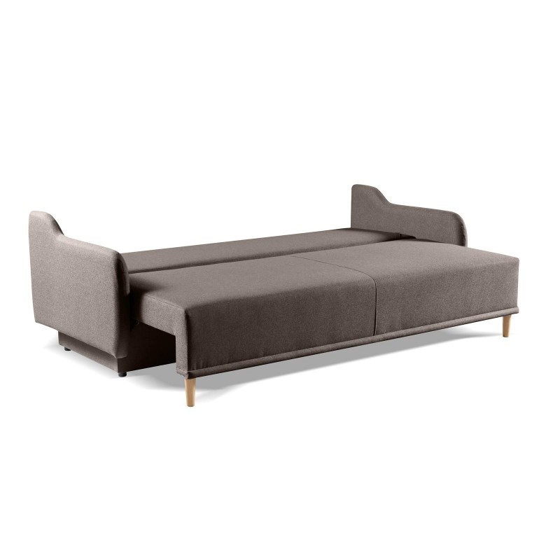 Schlafsofa mit Bettzeugfach MORIS Braun 2/9