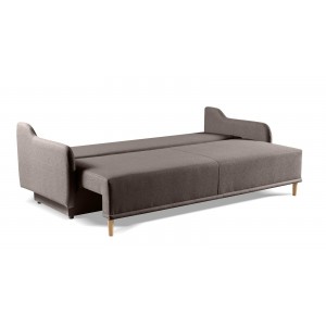 Schlafsofa mit Bettzeugfach MORIS Braun 2/9