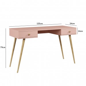 süßer rosa Schreibtisch ikon 5/9