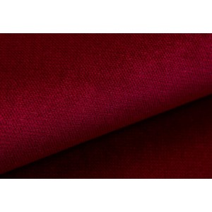 BETTSO Klassischer Sessel Loungesessel PRL LISEK Rot mit Beine in Nuss 3/9