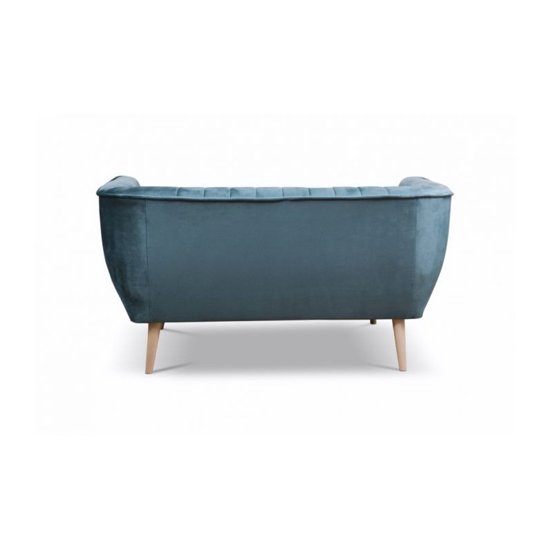 Dreisitziges Sofa im skandinavischen Stil PIK 3 Blau Marineblau 2/9