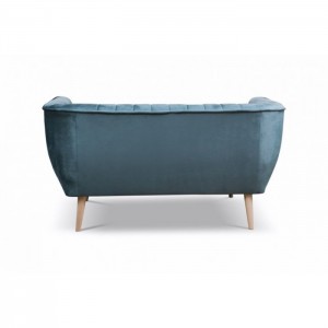 Dreisitziges Sofa im skandinavischen Stil PIK 3 Blau Marineblau 2/9