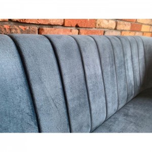 Dreisitziges Sofa im skandinavischen Stil PIK 3 Grau Dunkelgrau 6/9