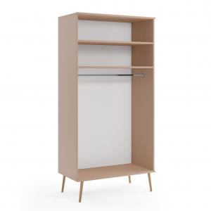 Kleiderschrank mit Reling 2/9