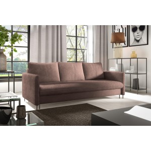 BELIS BOUCLE gepolstertes Sofa in Braun 7/9