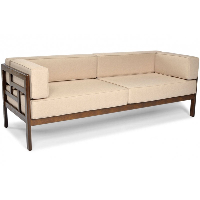 EDEN 3 breites Gartensofa in Beige 1/9