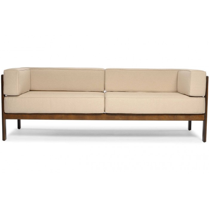 EDEN 3 breites Gartensofa in Beige