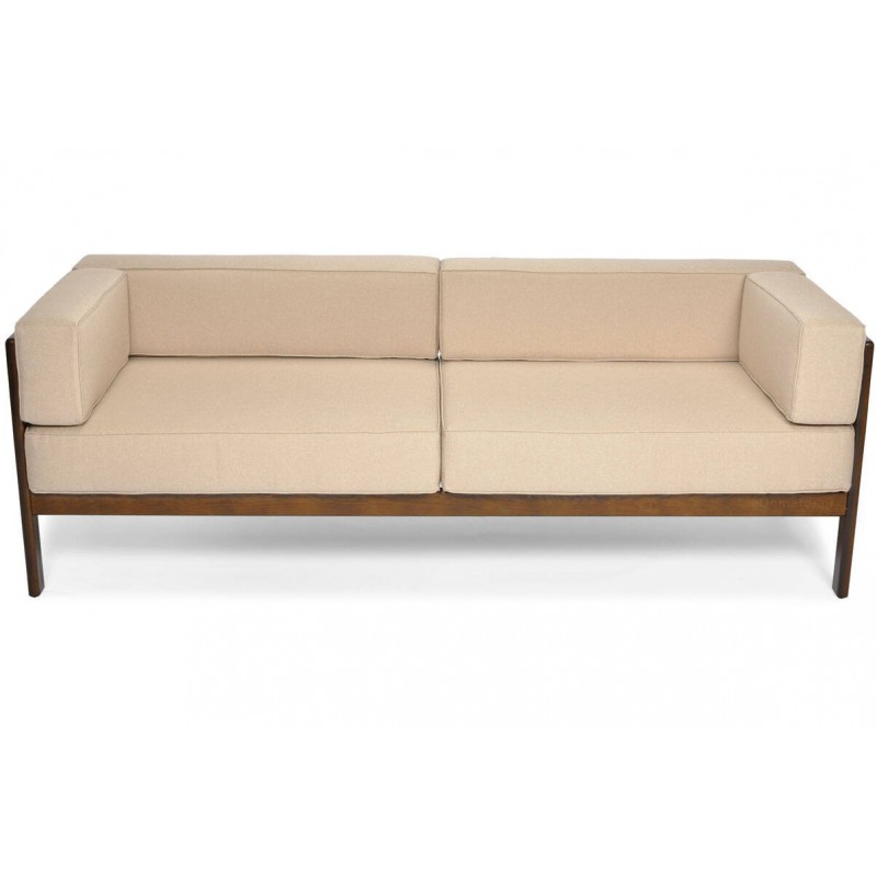 EDEN 3 breites Gartensofa in Beige 6/9