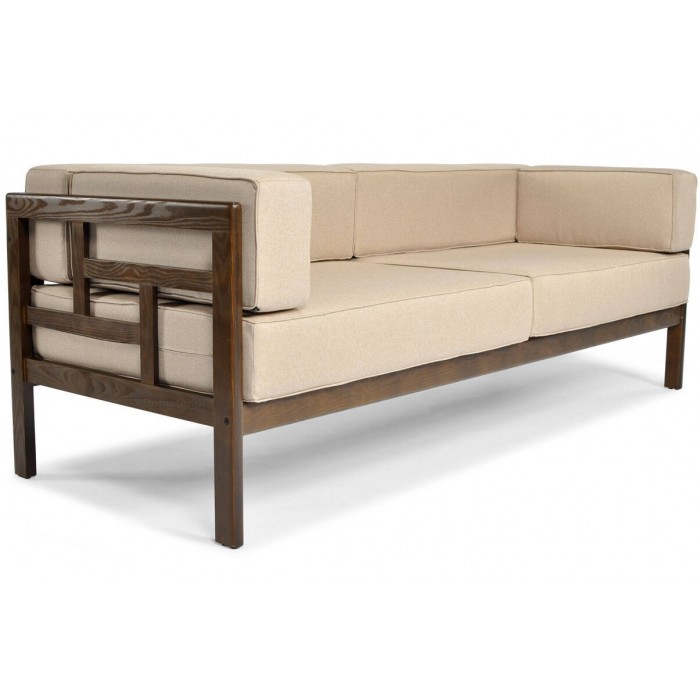 EDEN 3 breites Gartensofa in Beige