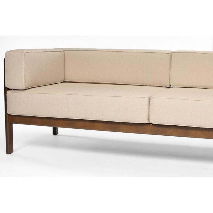 EDEN 3 breites Gartensofa in Beige