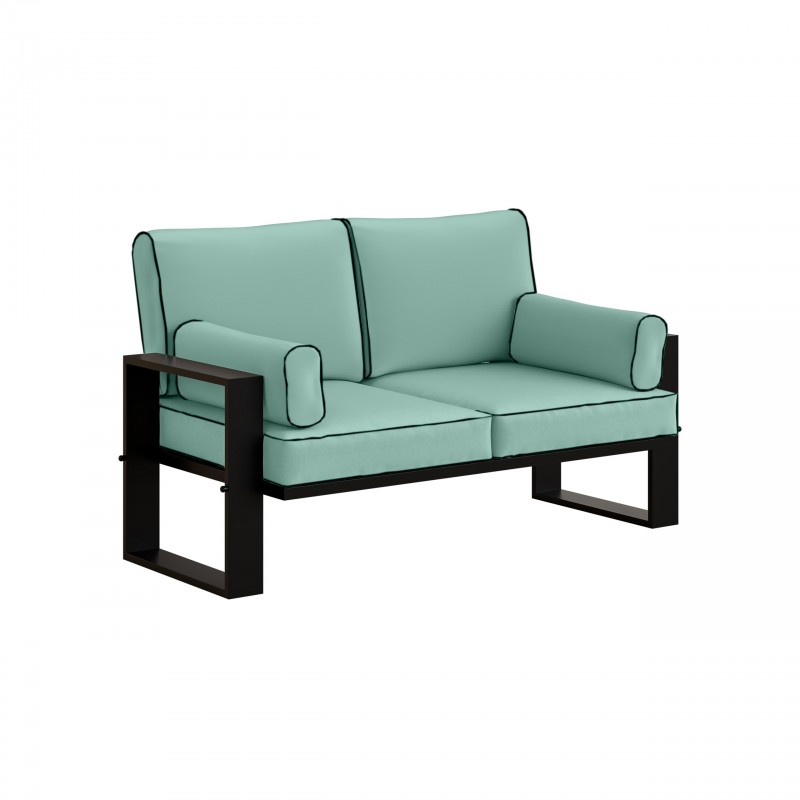 Elegantes Gartensofa GARTEN türkis 1/9