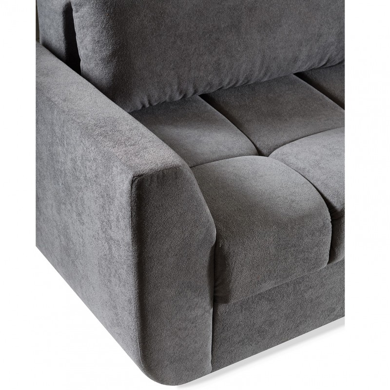 Elegantes DELTA Schlafsofa mit Staukasten und Schlaffunktion Grün 7/9