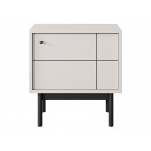 Moderner kippbarer Nachttisch mit Regal für das Schlafzimmer PANDA Cashmere 3/9