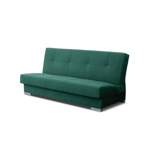 SILK soft lounge sofa flaschengrün 1/9