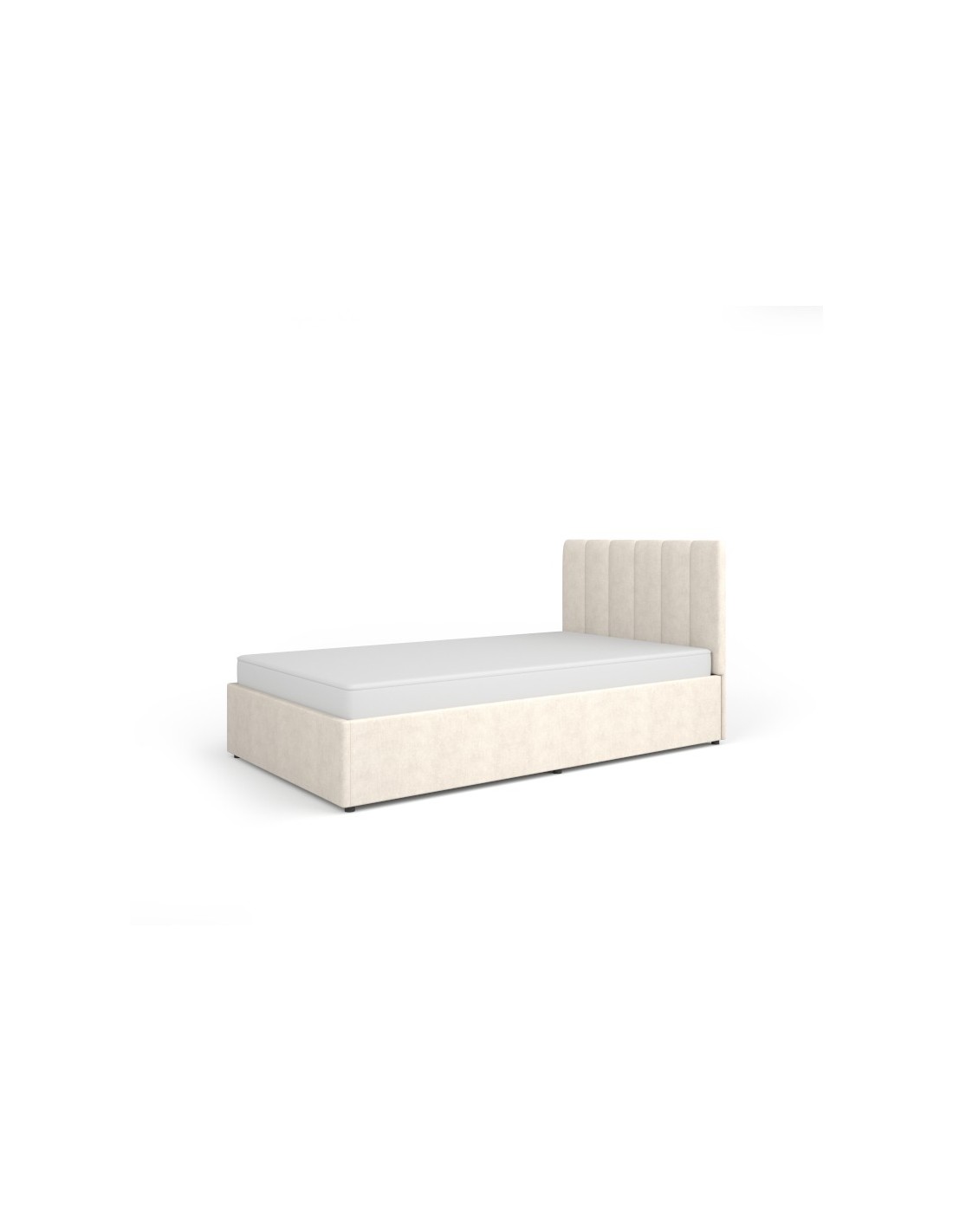 Schlafzimmer-Polsterbett MOSSA 120x200 Beige