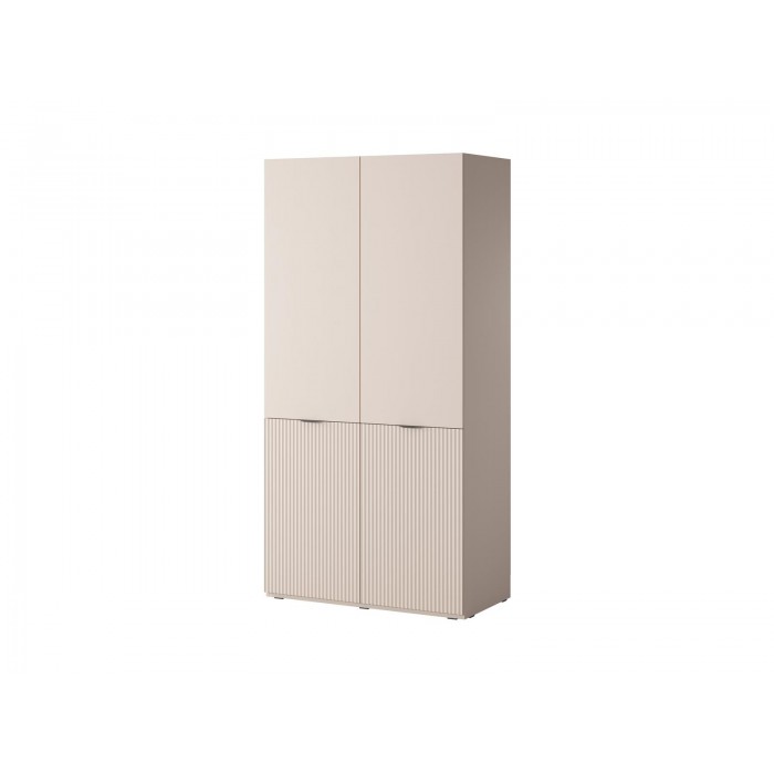 Satz von 3 modularen Schränken SANDBOX 2X NOVA Beige + FLUTES