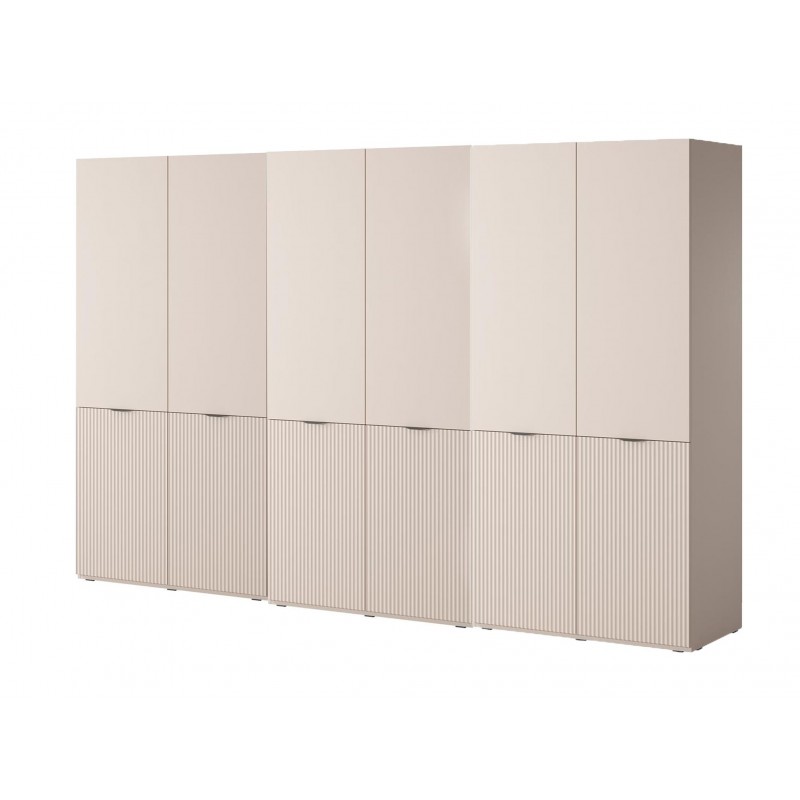 Satz von 3 modularen Schränken SANDBOX 3X NOVA Beige