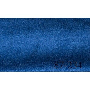 Polsterbank aus navyblauem Samtstoff LAMO 80 - Gestell gold 4/9