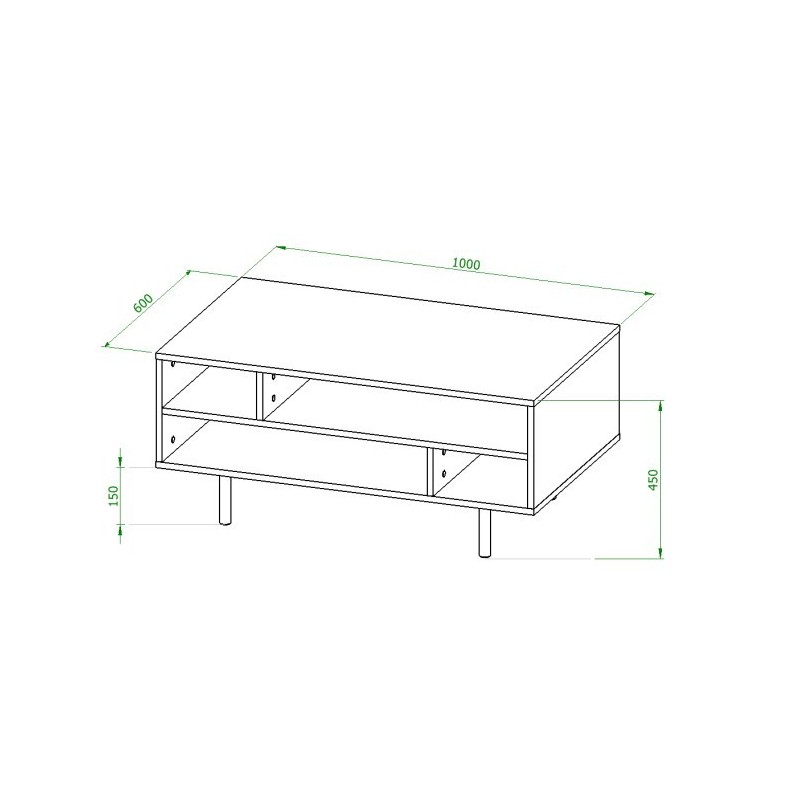 Wohnzimmersitzbank 100cm BIANCO Kaschmir auf goldenen Beinen 4/9