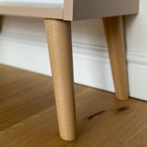 RTV-Schrank TV-Tisch Fernsehtisch TV Lowboard Tisch String Griffe Boho für das Wohnzimmer IKON 170 cm Rosa 5/9