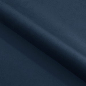 Stilvolle marineblaue Sitzbank mit Regal auf weißem Gestell MELLO 80 für den Hausflur 3/9
