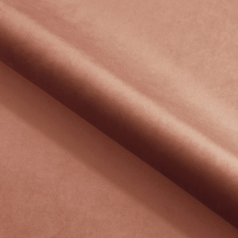 Gepolsterte Sitzbank mit Regal auf weißem Rahmen in rosa MELLO 80 für Wohnzimmer 3/9