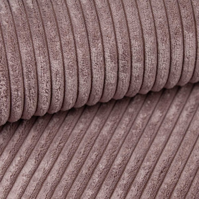 Stilvolle rosa MELLO 100 Regalbank mit POSO-Stoff auf schwarzem Gestell