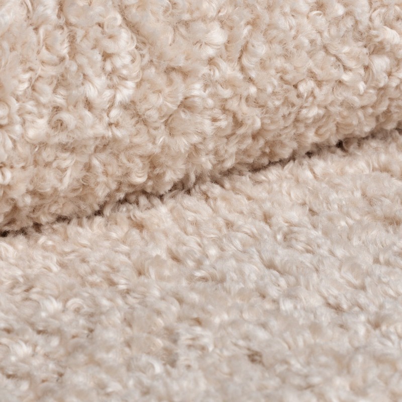TEDDY Boucle Soft Sessel mit hoher Rückenlehne creme 5/9