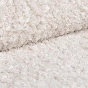 Weißer TEDDY-Lammfell-Sessel für das Wohnzimmer 6/9