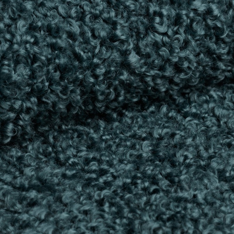 TEDDY Boucle-Sessel in türkis 5/9