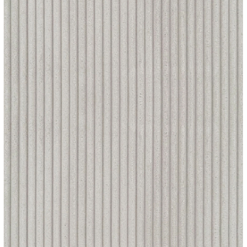 Elegantes Zweisitzer-Sofa LOCCO mit bequemer Sitzfläche aus hellgrauem Kordstoff 7/9