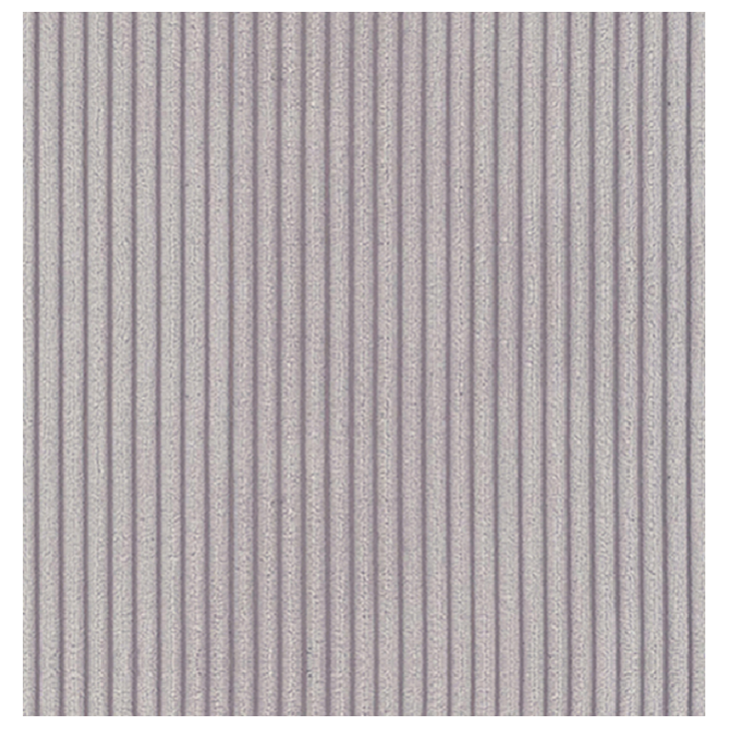 Elegantes Zweisitzer-Sofa LOCCO mit bequemer Sitzfläche aus grauem Kordstoff 7/9