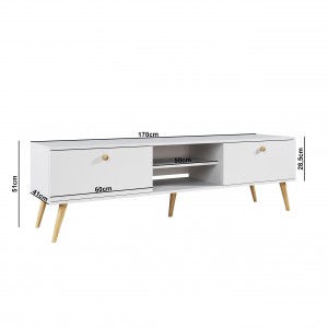 IKON moderner Kaschmir RTV Schrank für das Wohnzimmer 4/9