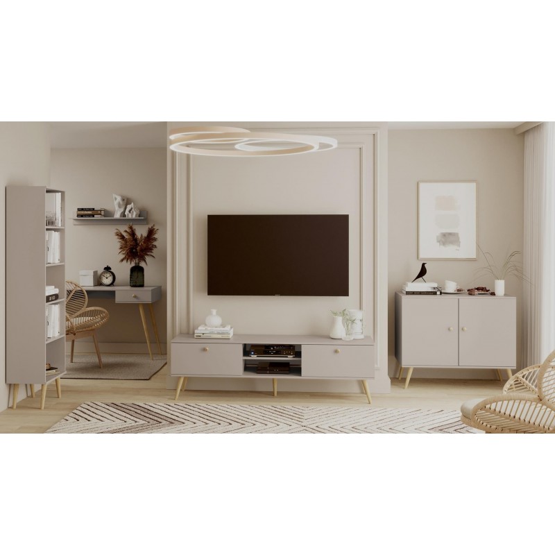 Modernes Kaschmir-Wandregal IKON 90cm im skandinavischen Stil 3/9