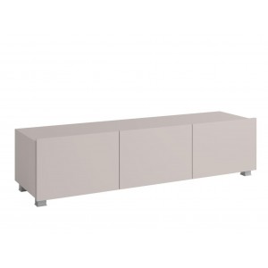 Stilvoller dreitüriger RTV-Schrank aus Kaschmir BIRD 150 1/9