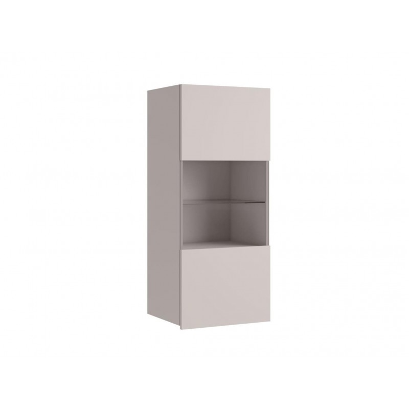 Moderne vertikale Kaschmir-Wandvitrine BIRD