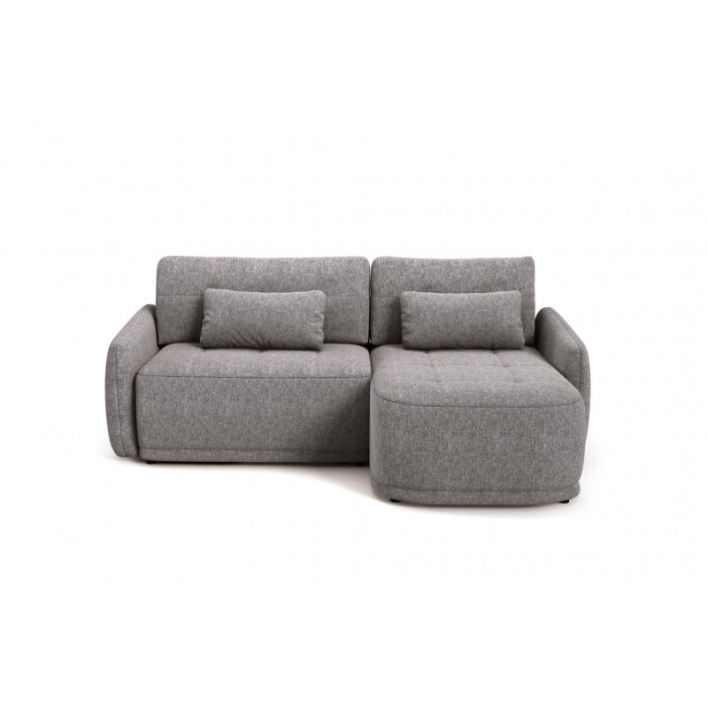 Vielseitiges Ecksofa für das Wohnzimmer KRABI grau