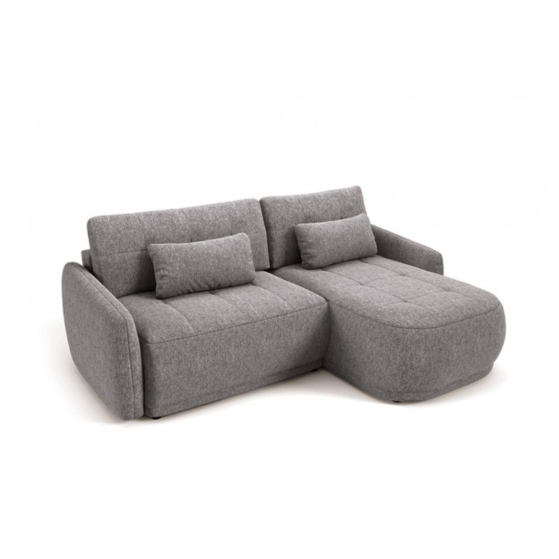 Vielseitiges Ecksofa für das Wohnzimmer KRABI grau 2/9