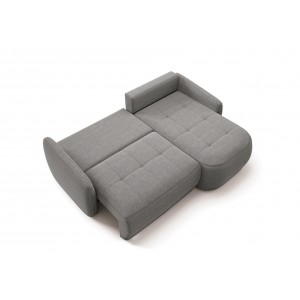 Vielseitiges Ecksofa für das Wohnzimmer KRABI grau 4/9