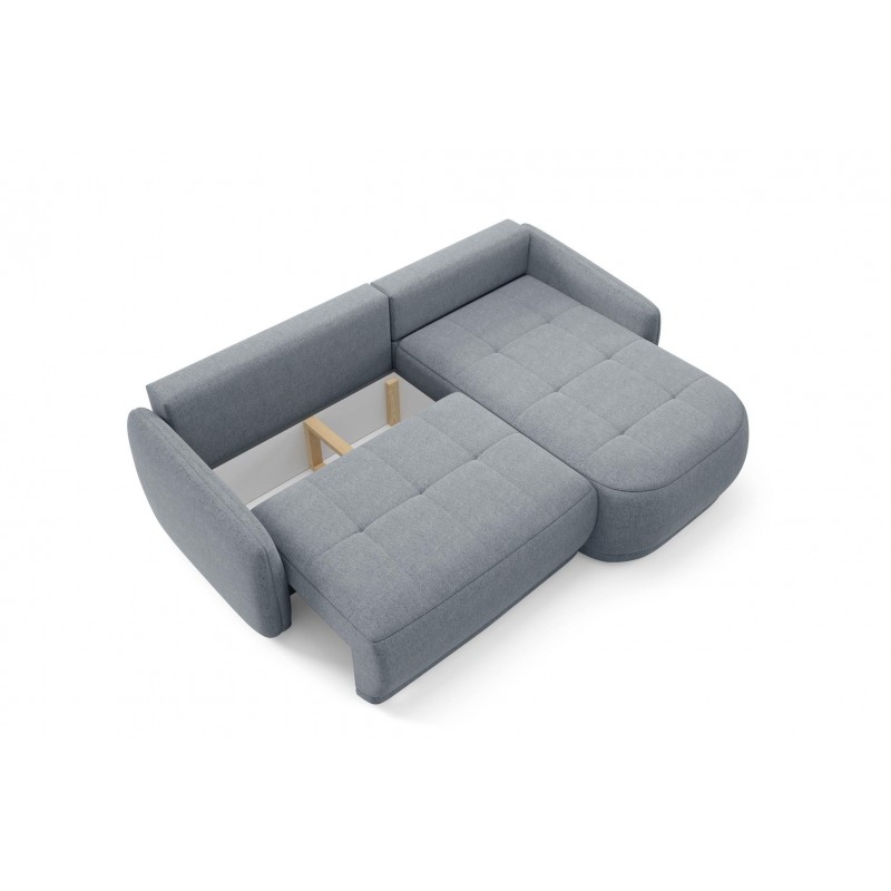Vielseitiges Ecksofa für das Wohnzimmer KRABI grau 5/9
